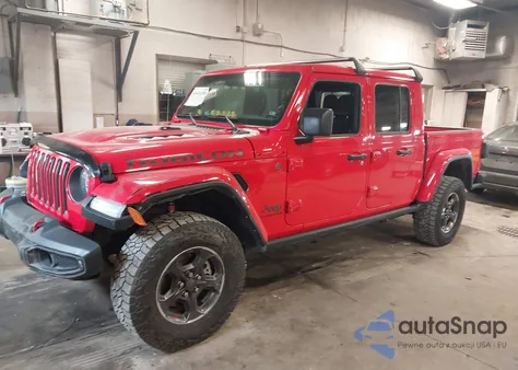 2022 Jeep Gladiator Rubicon 4X4 z USA, uszkodzony, nr VIN 1C6JJTBG4NL162739